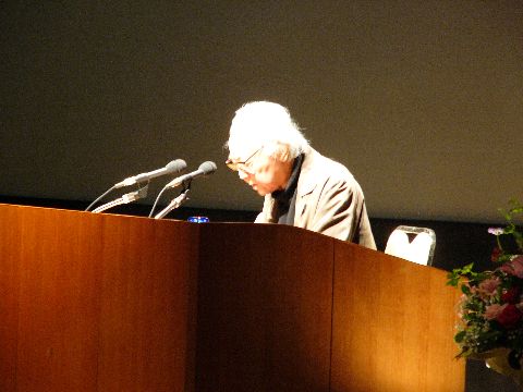 輝け９条！許すな改憲！５．３石川県民集会　加藤周一さんの講演(2006.5.3)